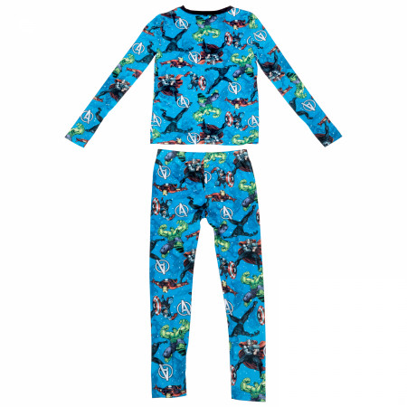 Marvel Comics The Avengers Mightiest Heroes Boys 2-Piece Pajama Set